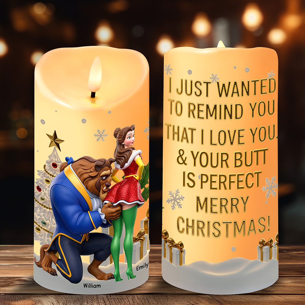 Funny Couple LED Candle - Personalized Gifts For Couple 01ohqn160925-Homacus