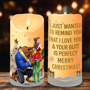 Funny Couple LED Candle - Personalized Gifts For Couple 01ohqn160925-Homacus