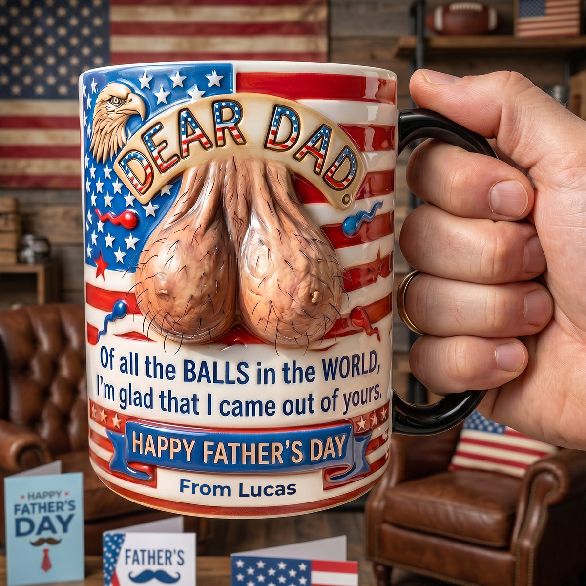 Came Out Of Yours Dad Magic Coffee Mug - Personalized Gifts For Dad 03tydh180526-Homacus