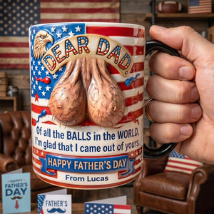 Came Out Of Yours Dad Magic Coffee Mug - Personalized Gifts For Dad 03tydh180526-Homacus