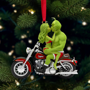 Couple's Ride Together Ornament - Personalized Gift For Couples 02OHLU241025-Homacus