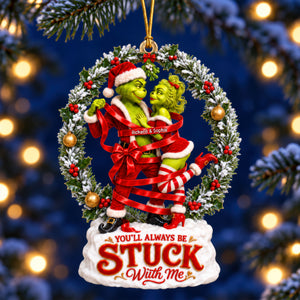 Forever Love Acrylic Ornament - Personalized Gifts For Couple 09toqn300926