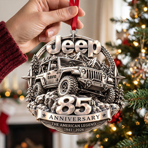 Legendary Explorer Milestone Ornament, Personalized Gifts For Off-road Lovers 09qhtn121026-Homacus