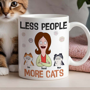 Cat Mom Coffee Mug Personalized Gifts For Pet Lovers 01totn020425hg-Homacus