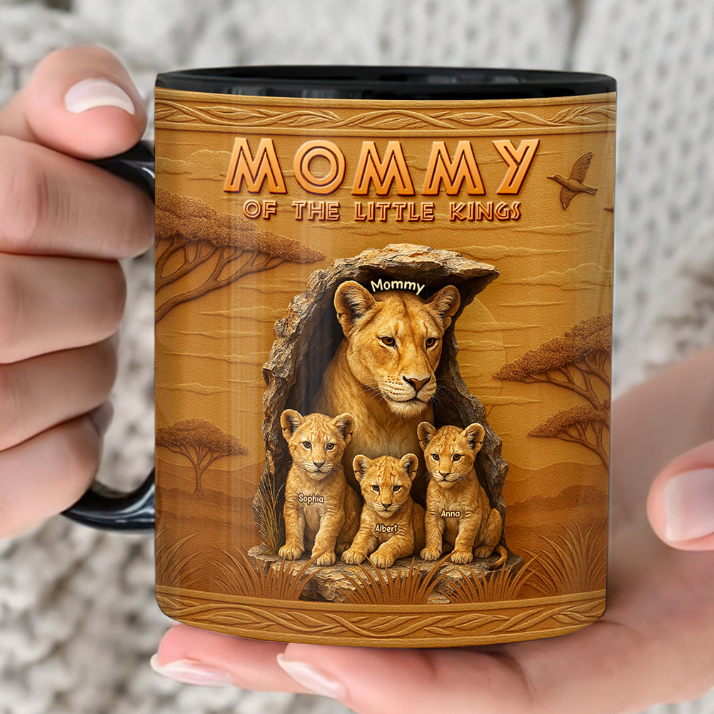 Lion Mom Coffee Mug- Personalized Gifts For Mother 02xqqn050425-Homacus