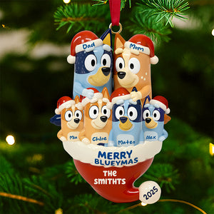 Festive Family Christmas Ornament Personalized Gifts For Family 07TGDT171125-Homacus