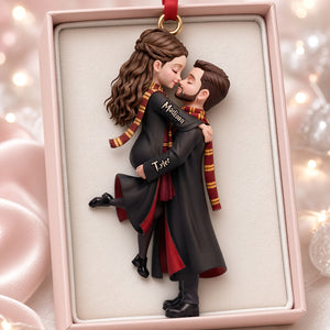 The Perfect Match Christmas Ornament - Personalized Gifts For Couple 02NADT141026-Homacus