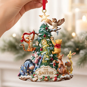 Tree Forest Friends Christmas Ornament - Personalized Gifts For Family 01patn290826