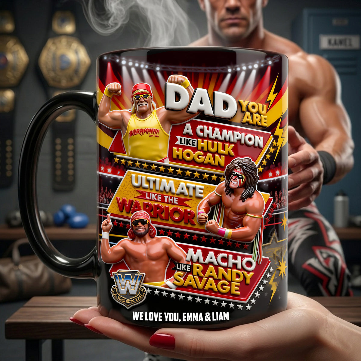 Ultimate Dad Magic Mug - Personalized Father's Day Gifts 06NALU060526-Homacus