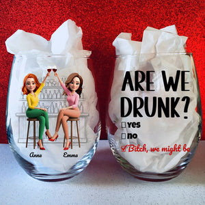 Cheers & Chaos Glass Egg Cup Personalized Gifts For Best Friends 02NADT020725-Homacus