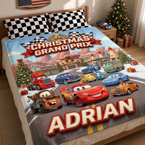 Grand Prix Racing Blanket - Personalized Gift For Racing Lovers 05TYLU211026-Homacus