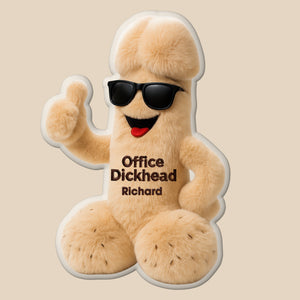 Funny Custom Shaped Pillow - Personalized Gifts For Coworker 01NAQN181125-Homacus