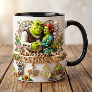 Forever Love Accent Mug - Personalized Gifts For Couple 01HUDT301225-Homacus