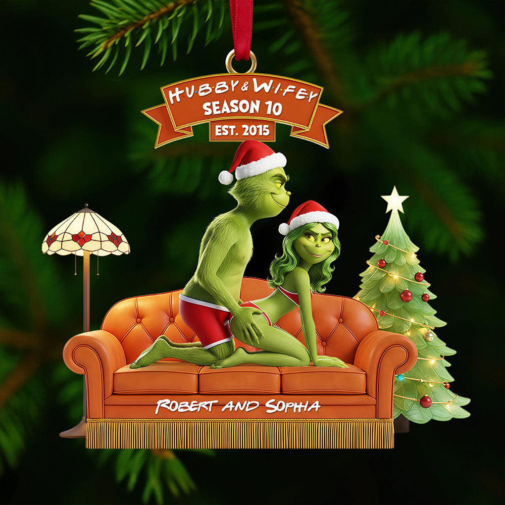 Funny Christmas Ornament Personalized Gifts For Couple 04OHDT041125-Homacus