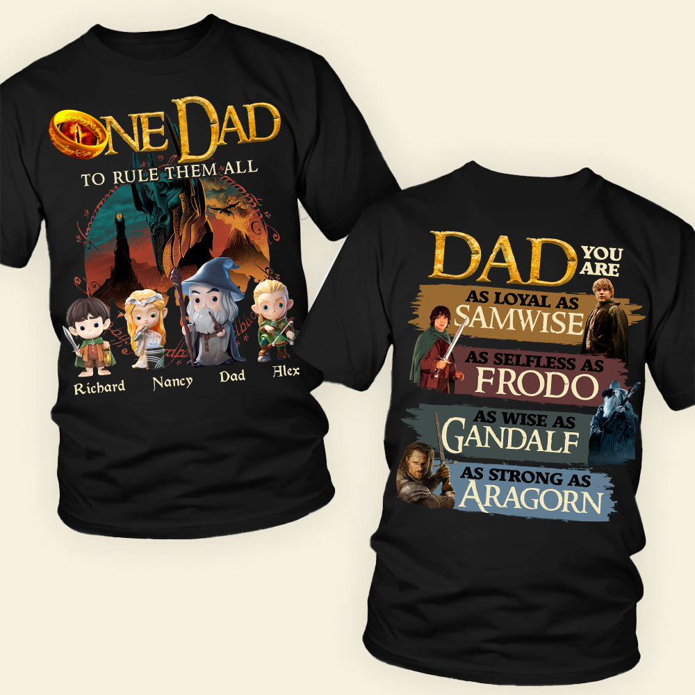 Legendary Dad Christmas Shirt – Personalized Gifts For Dad 02HUDT050525-Homacus