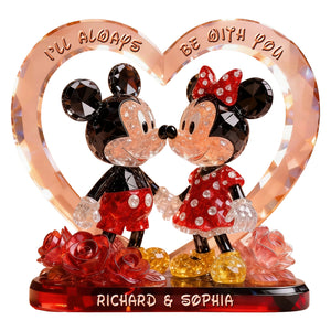 Romantic Couple Acrylic Plaque - Personalized Gifts For Couple 04toqn080126-Homacus