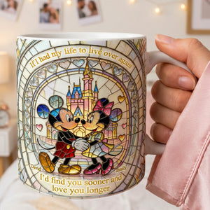 Find You Sooner, Love You Longer Coffee Mug - Personalized Gift For Couples 01TOQN290126-Homacus