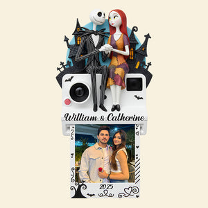 Happy Couple Fridge Magnet Custom Photo Gifts For Couple 04KIDT191125-Homacus