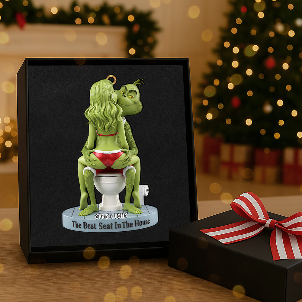 Personalized Gifts For Christmas, Funny Couple Acrylic Ornament 03ohta271025-Homacus