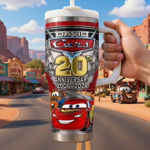 20th Anniversary Speed Racer Tumbler Personalized Gifts 02ohqn020326-Homacus