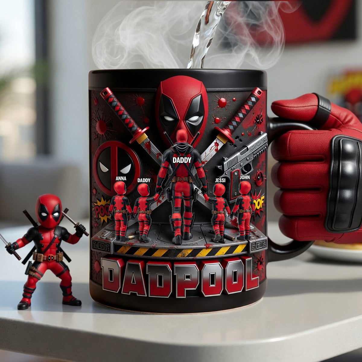 Legendary Dad Squad Magic Coffee Mug - Personalized Gifts For Dad 04OHLU040526-Homacus