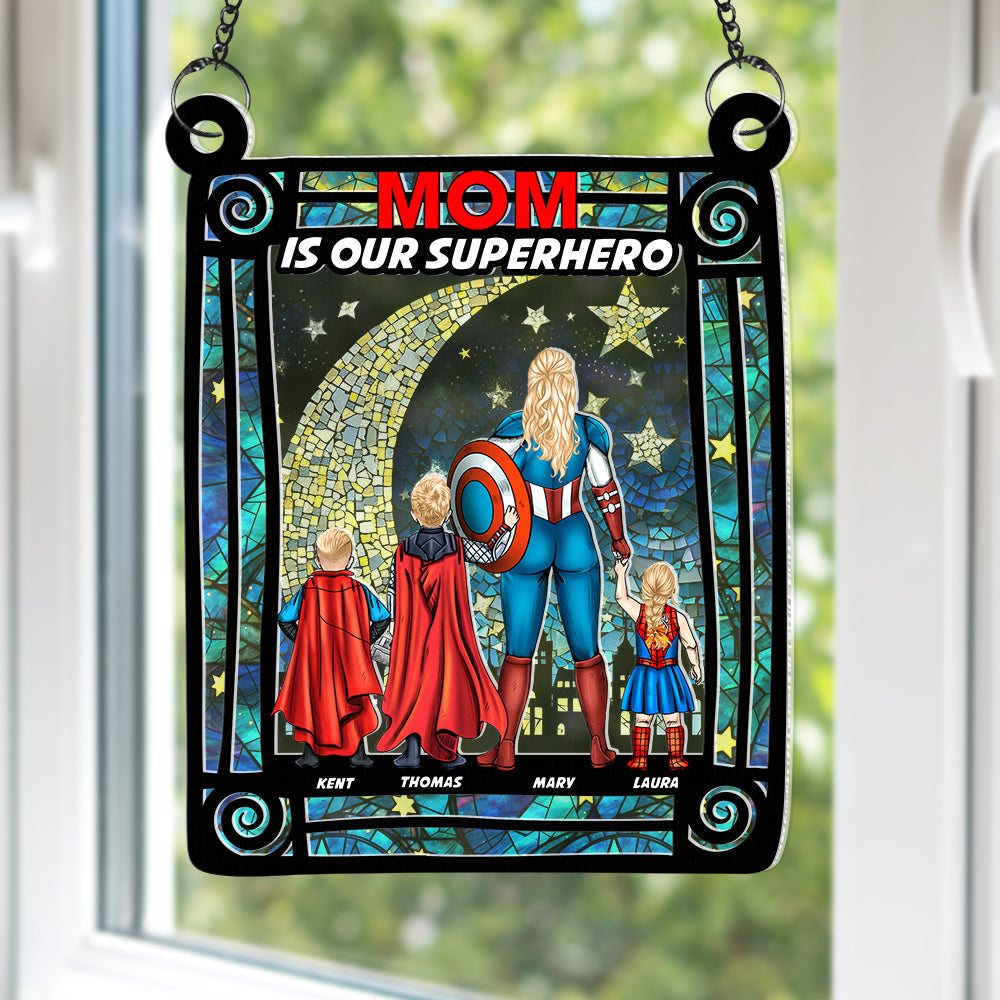 Personalized Gifts For Mom Window Hanging Suncatcher Ornament 03xqqn270225pa-Homacus