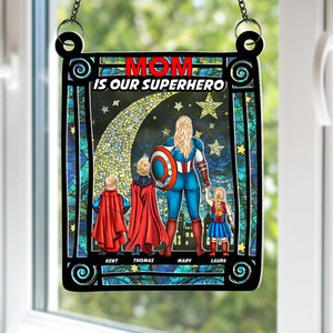 Personalized Gifts For Mom Window Hanging Suncatcher Ornament 03xqqn270225pa-Homacus