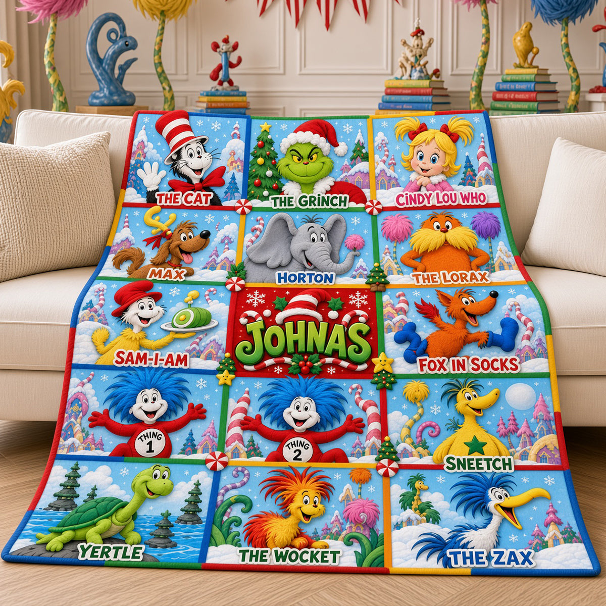 Christmas Blanket - Personalized Gifts For Christmas 02patn231026-Homacus