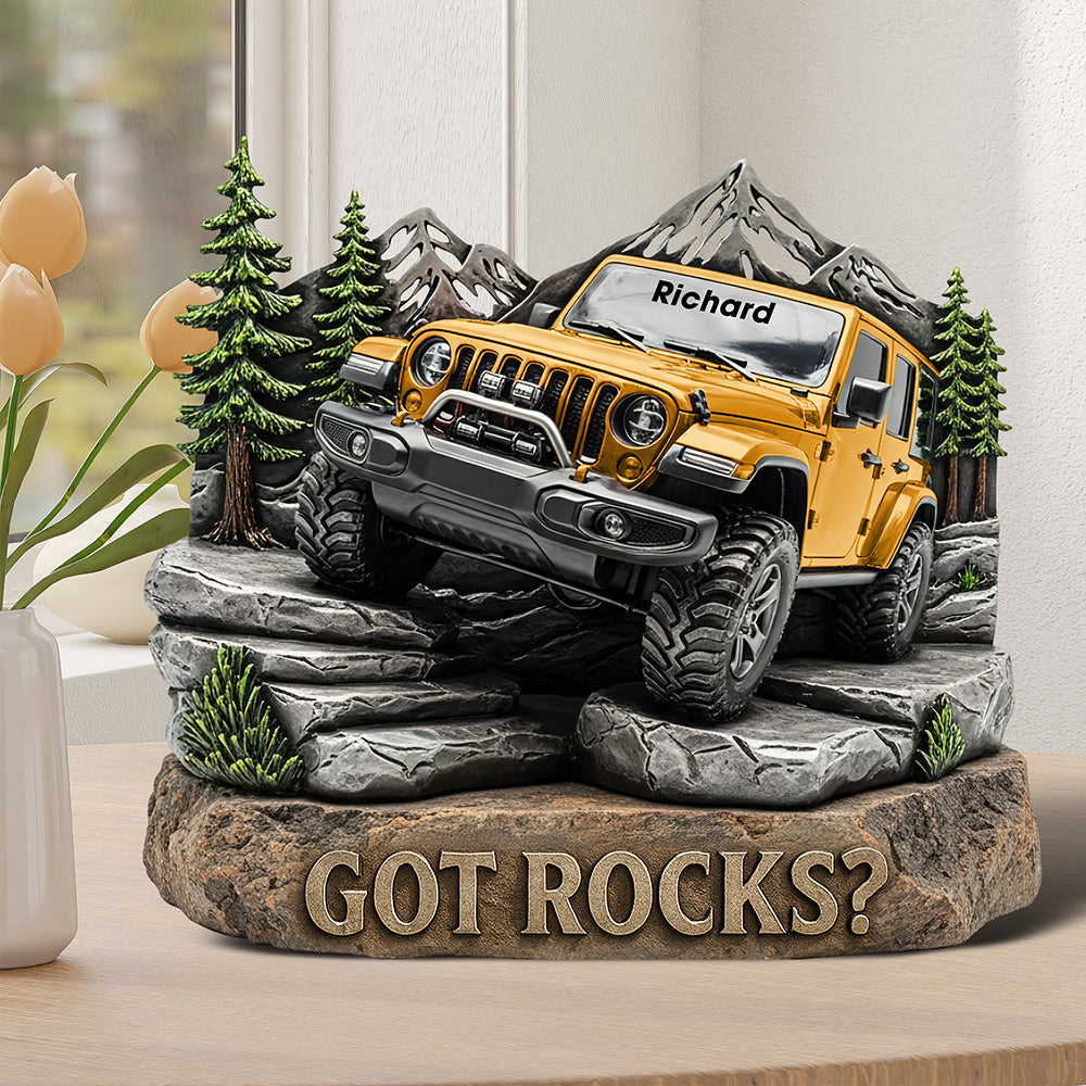 Rockin' Off-Road Life Acrylic Plaque - Personalized Gifts For Off-road Lovers 03qhqn040625-Homacus