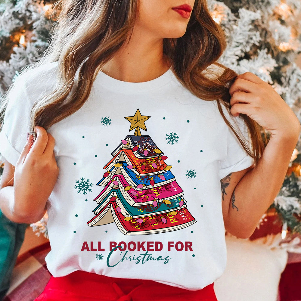 Gift For Book Lover Christmas Shirt 06ACXX081024-Homacus