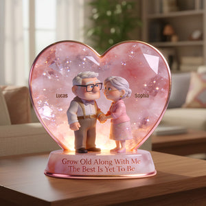 A Lifetime Of Love Acrylic Plaque - Personalized Gifts For Couples 05natn181225-Homacus