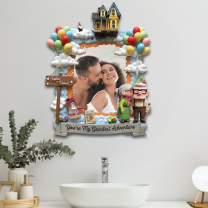 Old Couple Mirror - Personalized Gifts For Couple 01tglu260725-Homacus