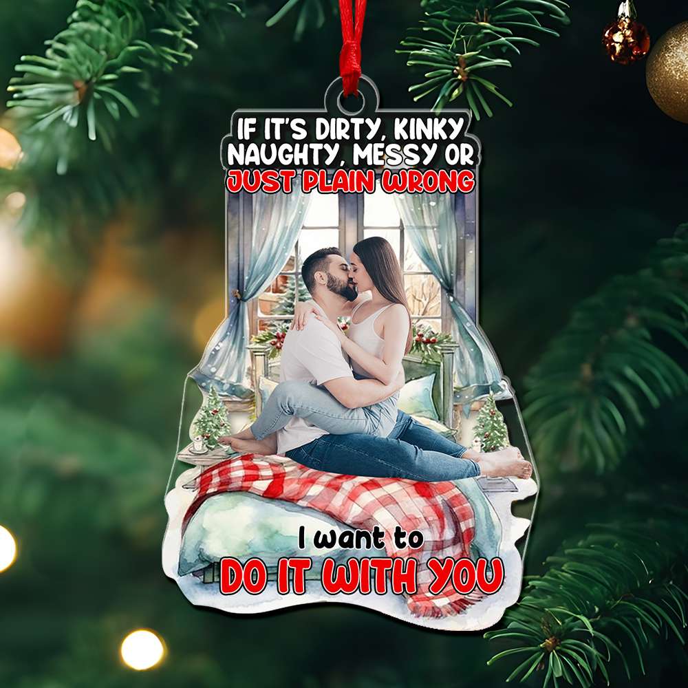 Custom Photo Gifts For Couple Ornament Christmas 05OHLU071024-Homacus