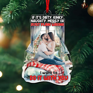 Custom Photo Gifts For Couple Ornament Christmas 05OHLU071024-Homacus