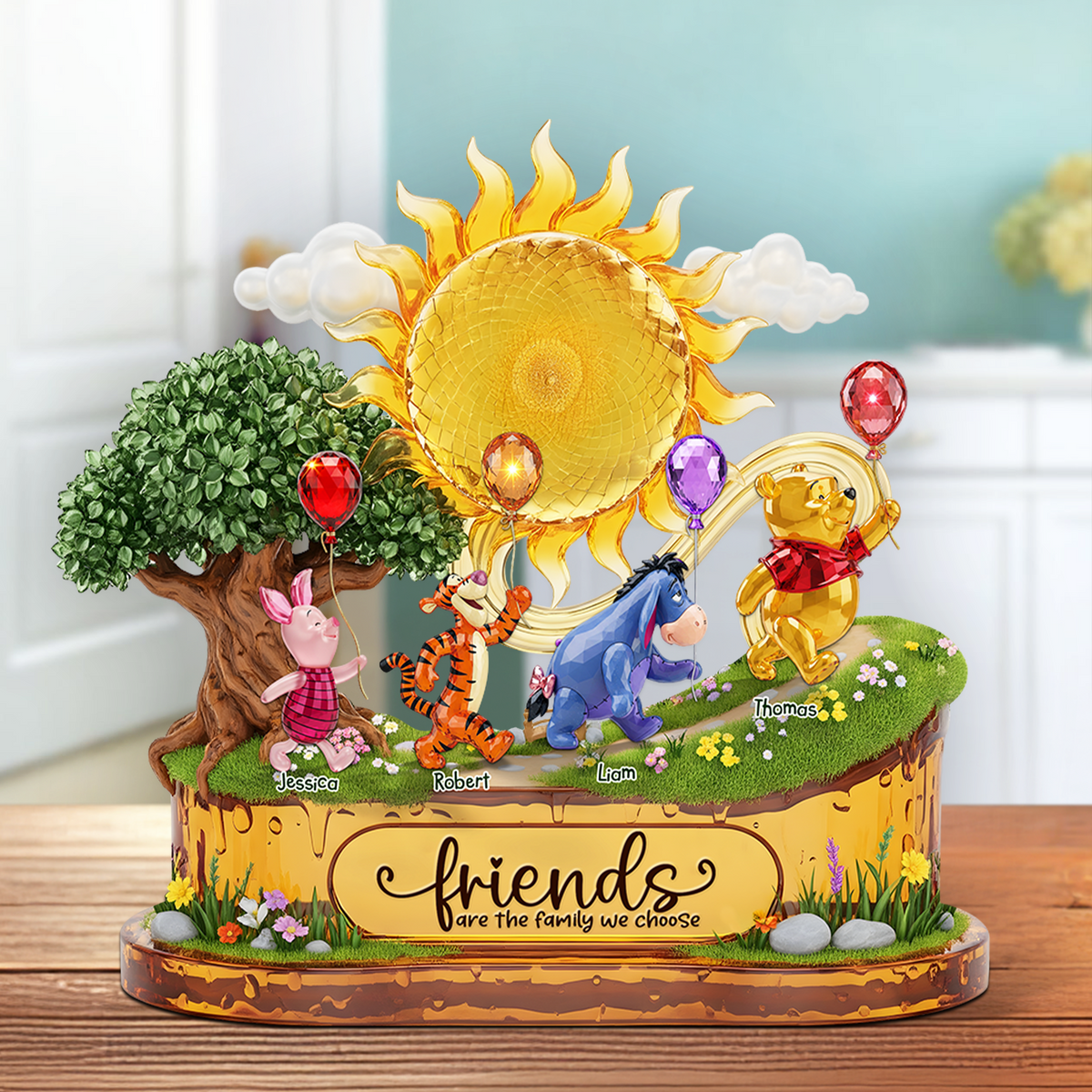 Friends Acrylic Plaque - Personalized Gifts For Best Friends 05ohpu130625-Homacus