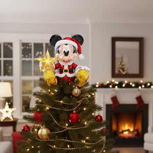 Personalized Gifts For Family Acrylic Christmas Tree Topper 07pgtn141125-Homacus