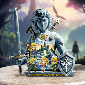 The Legend Dad Acrylic Plaque - Personalized Gifts For Father 01QHTN300425-Homacus