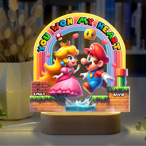 Cute Game Couple Led Light - Personalized Gifts For Couple 03hupu150425-Homacus