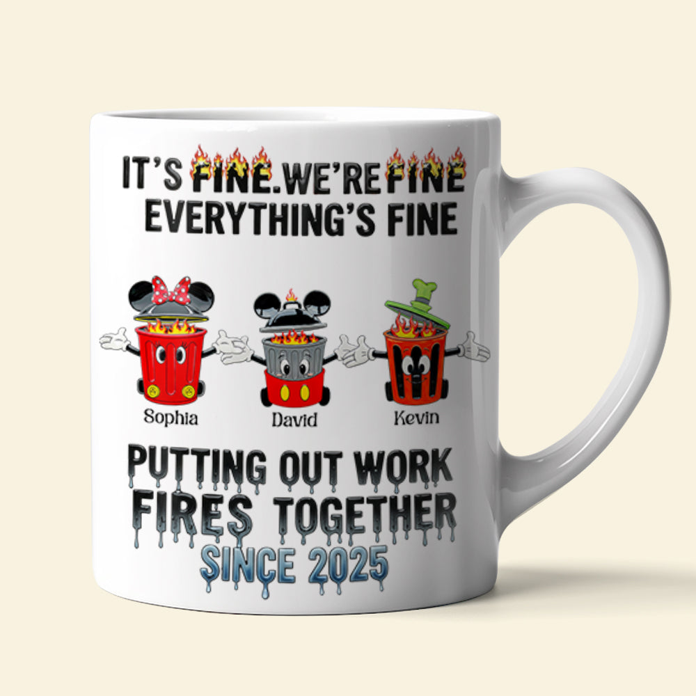 Coworker Chaos Mug Personalized Gifts For Fans 03TGDT300825-Homacus