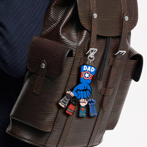 Personalized Gifts For Dad Keychain 02qhqn170523ha Fist Bump-Homacus