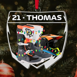 Personalized Gifts For Motocross Lovers Christmas Ornament 01hupu021124-Homacus
