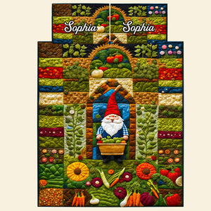 Garden Gnome Bedding Set Personalized Gifts For Gnome Lovers 03HUDT170725-Homacus
