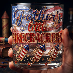 Firecrackers Drinking Glass - Personalized Gifts For Dads 02padt270526-Homacus