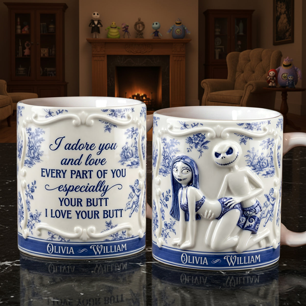 I Adore You Coffee Mug - Personalized Gifts For Couple 03tglu051225-Homacus