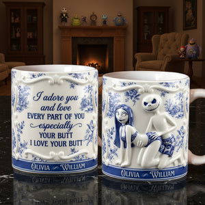 I Adore You Coffee Mug - Personalized Gifts For Couple 03tglu051225-Homacus