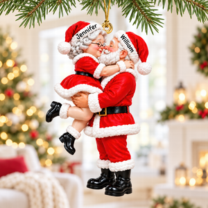 Old Couple Christmas Ornament - Personalized Gifts For Couple 05tyqn091026-Homacus