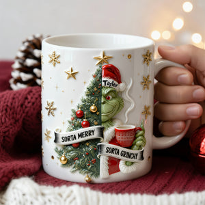 Personalized Annoyed Merry Spirit Mug 05QHLU201125-Homacus