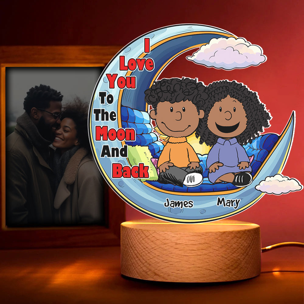Personalized Gifts For Couple Lover Led Night Light Moon and Back 05XQDT201224HH-Homacus