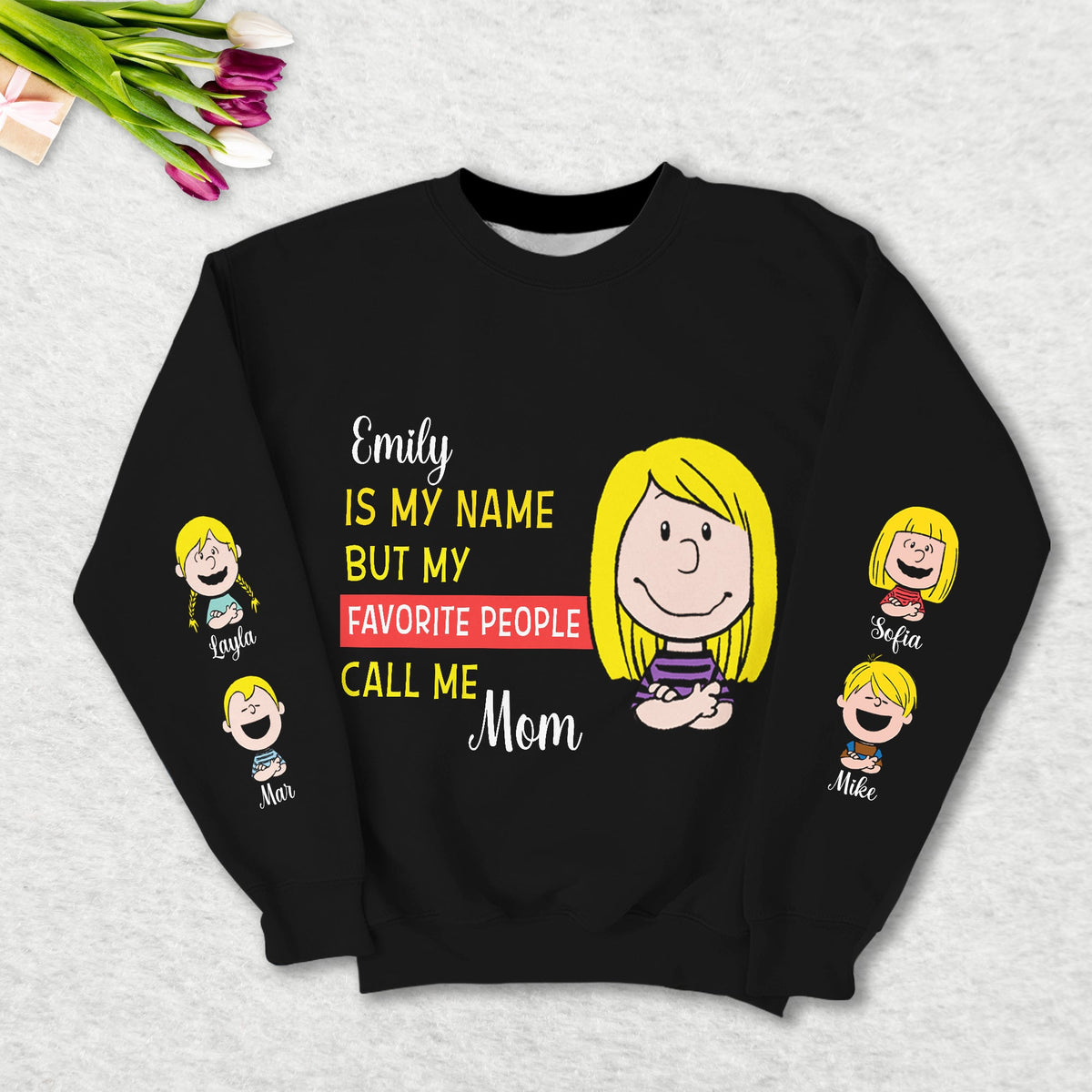 Personalized Gifts For Mom Shirt Cartoon Mom 01TOMH250325HH-Homacus