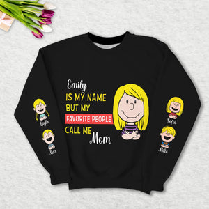 Personalized Gifts For Mom Shirt Cartoon Mom 01TOMH250325HH-Homacus